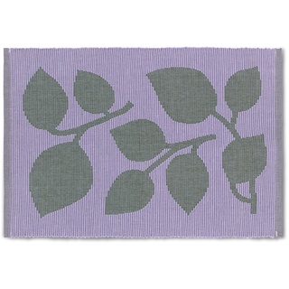 Rosendahl - Tischset Textiles Outdoor Natura, 30 x 43 cm, grün / lavendelblau