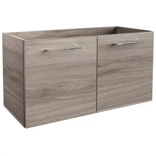 Fackelmann Waschbeckenunterschrank Lima 80 x 42 x 35 cm Braun