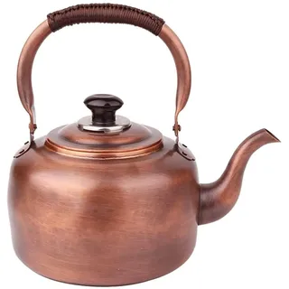Pfeifenkessel Wasserkessel Flötenkessel Kupferpfeifen Teekessel Vintage Teekessel Pfeifen Teekannen Teekanne Herdplatte Mit Griff Kaffeekannen Für Gasherd Pfeifender Wasserkessel Pfeifkessel ( Blue :