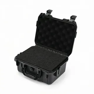 MechKit Wasserdichte Box Outdoor, Stoßfeste Druckfest Aufbewahrungsbox IP67 Wasserdicht Stoßdämpfende Schaumstoffauskleidung Kunststoffbox für Outdoor Camping 270 × 215 × 123 mm