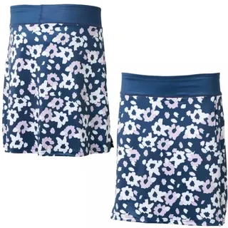 BackTee Golf Flower QD UV Skort Rock 52700 navy/weiss