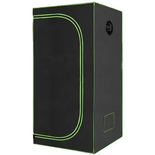 HELO24 Gewächshaus Indoor Grow Pflanzenzelt Box 60x60x120cm - G3 60 cm x 120 cm x 60 cm
