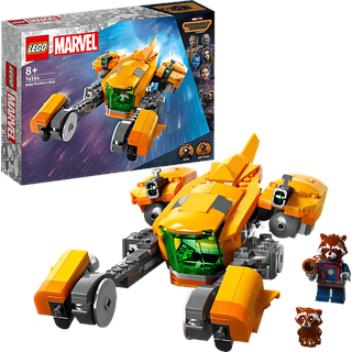 LEGO Marvel 76254 Baby Rockets Schiff Bausatz, Mehrfarbig