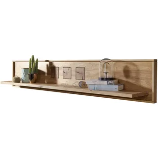 G+K Wandregal Fort Worth Holz Braun Wildeiche 178 cm