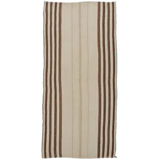 Nain Trading Orientteppich Kelim Fars Antik 165x330 Handgewebter Orientteppich / Perserteppich, rechteckig, Höhe: 5 mm beige