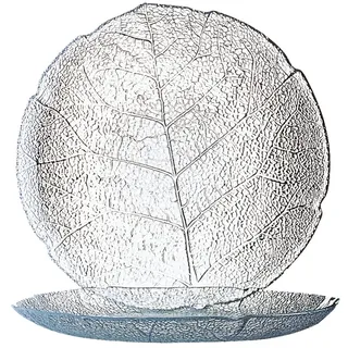 Luminarc ARC 10274 Aspen Teller flach, 19.1cm, Glas, transparent, 6 Stück