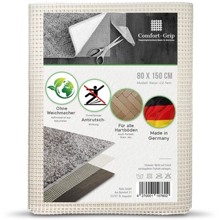 Premium Antirutsch Teppichunterlage -OHNE WEICHMACHER- | für alle Hartböden | auch Parkett, Marmor, Fliesen, etc. geeignet | Antirutschmatte | Teppichunterleger rutschfest || Anti Rutsch für Teppich