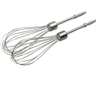 HOgardenME Schneebesen 2 Stück 21,5 cm Eierschlägel Handmixer Schlägel Ersatzteile Quirl Ersatz Set Hand Push Mixer Eier Rühren Schlagen Rühreinheit Elektrischer Aufsatz