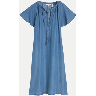 Tom Tailor Midikleid Blau 40