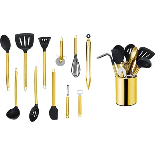 Echtwerk Küchenorganizer-Set 12-teilig goldfarben