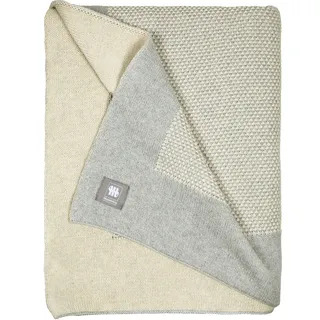Musterring Knit Plaid 130 x 170 cm Grau