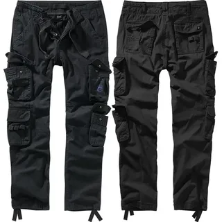 Brandit Textil Pure Slim Fit Hosen Black M