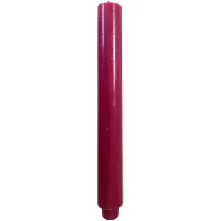 Engels Kerzen Merlot Kerze Ø 3 x H 24cm 19 Std, Unparfümiert, Indoor, Dekoration