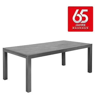 Sunfun Maja Gartentisch Stone  (L x B x H: 200 x 100 x 74 cm, Anthrazit, Ausziehbar)