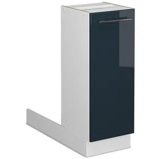 Vicco Kochinsel Fame-Line 30 x 82 x 70 cm Dunkelblau Hochglanz