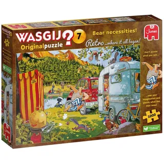 JUMBO Spiele Bär beim Camping! 1000 Teile