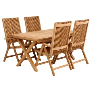 Brafab Julita Teak Gartenmöbel-Set 4, 5-teilig