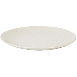 Broste Copenhagen Nordic Vanilla Speiseteller Ø26 cm beige/weiß