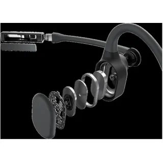 Shokz OpenComm2 Bluetooth Headset Knochenschall schwarz