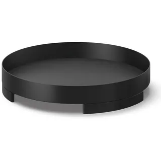 Zack Tablett TREVO Serviertablett 30 cm schwarz auf Füßen
