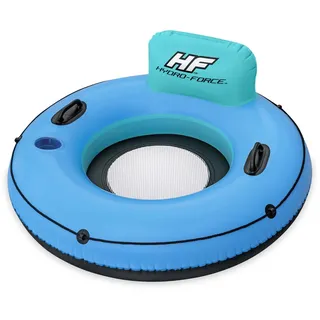 BESTWAY 43108 Aufblasbares Spielzeug für Pool & Strand Blau, Weiß Vinyl Schwimmsitz