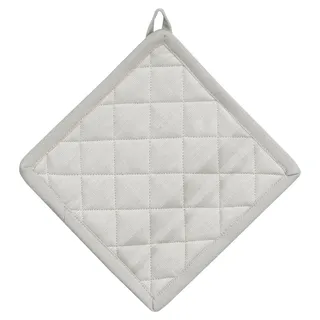 Kela Topflappen TIA, Hellgrau - Baumwolle - 20 x 20 cm