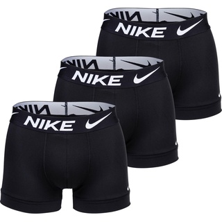 Nike, Herren, Unterhosen, Trunk, Schwarz, (S, 3er Pack)