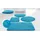 Blau 60 x 100