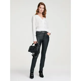 heine Jerseyhose Bauchweg-Hose normal schwarz 17