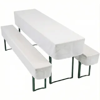 nyvi Tischhusse NYVIGala Weiß 50 x 220 cm