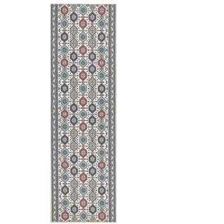 Beliani Teppich HACILAR Bunt 60 x 200 cm