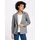 Strickjacke grau 38