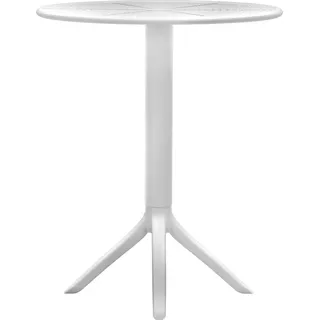 CLP Tisch Lacota Ø 60 x 76 cm Weiß