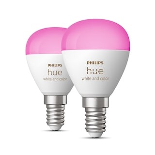 Philips Hue White & Color Ambiance E14 Luster 2er