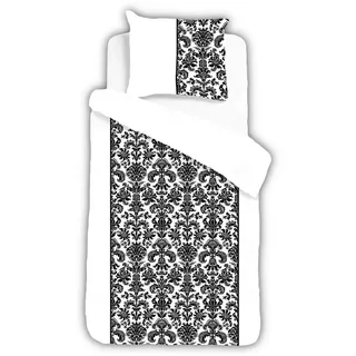 ESPiCO Bettwäsche Barock, Renforcé, 2 teilig, Ornamente, Orientalisches Muster, Schwarz-Weiß-Optik schwarz|weiß