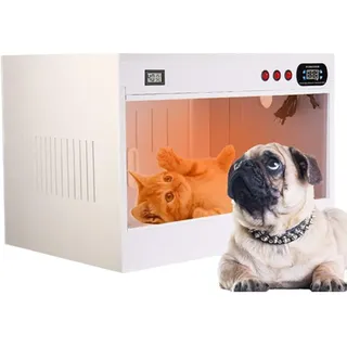 XDLYWUZIQ Inkubatorbox Für Haustiere Für Hunde, Inkubator Für Katzen Für Welpen, Inkubator Für Welpen Mit Heizung, Inkubator Für Kätzchen, Für Welpen, Kätzchen Und Alle Lebewesen,60 * 50 * 50cm
