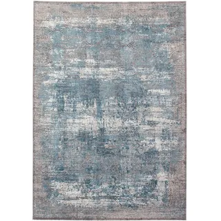 Musterring Vintage Teppich Apollo 160 x 230 cm Mischgewebe Grau, Blau Grau /