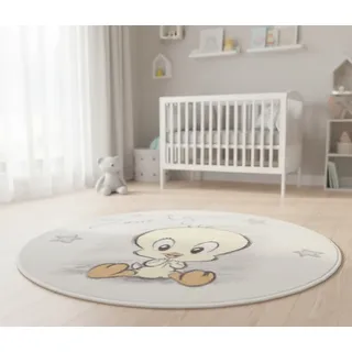Disney Teppich Rund 90cm Winnie Puuh Tweety Kinderteppich D8