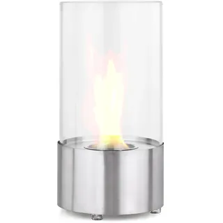 Moritz Bio-Ethanol Tischfeuer-Tischkamin 300ml-Edestahlbrenner Deko-Kamin Edelstahl
