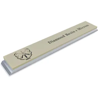 Jende Diamantharzschleifstein, ca. 2,5 x 15 cm, für Edge Pro, Hapstone, TSProf, Jende Jigs für Messer (1 Mikron (Körnung 15.000)
