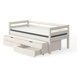 Flexa Funktionsbett Classic 90 x 200 cm Holz Weiß