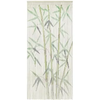 vidaXL Insekten-Türvorhang Bambus Druck 100x220 cm Bambus
