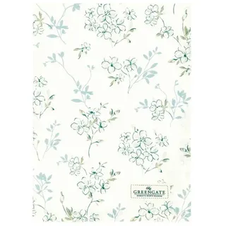 Greengate Geschirrtuch AUBREY Weiß mit Blumen | Gr.: onesize