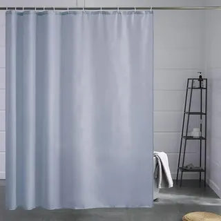 luxuskollektion Duschvorhang 200 x 200 cm Grau/Blau