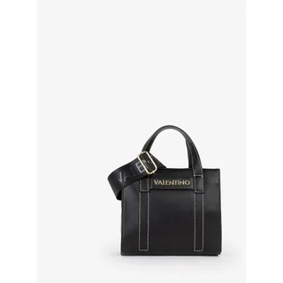 Valentino Aury Re Shopper Kunstleder Schwarz