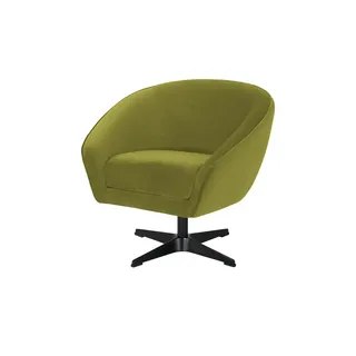 Switch Drehsessel Roma Mikrofaser 80 x 75 x 80 cm Grün drehbar