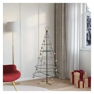vidaXL Weihnachtsbaum mit Ständer 150 cm Schwarz