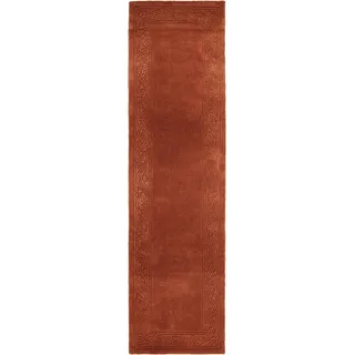 Teppich HEINE HOME Gr. 2, orange (terracotta), B:90cm H:20mm L:160cm, Wolle, Teppiche, Teppich