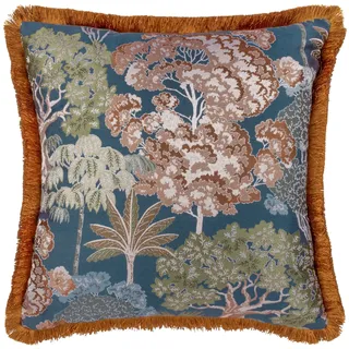 furn. Wylder Nature Woodlands Jacquard Fransen mit Polyester gefülltes Kissen gefüllt