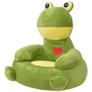 vidaXL Kindersessel Frosch grün